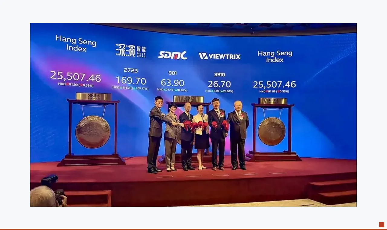 开盘暴涨273%，“企业决策AI智能体第一股”诞生！深演智能正式登陆港交所